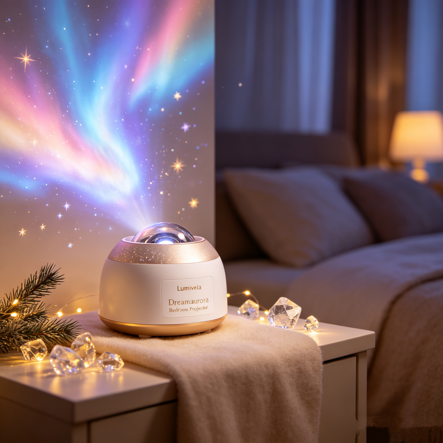 Lumivela Dreamaurora Bedroom Projector