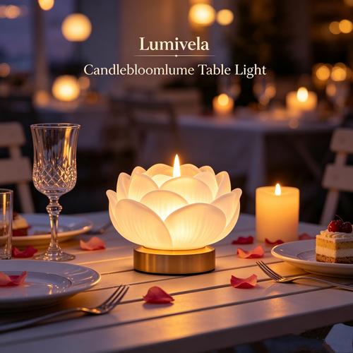 Lumivela Candlebloomlume Table Light