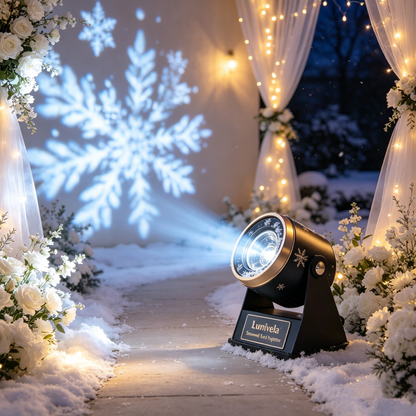 Lumivela Snowveil Yard Projector
