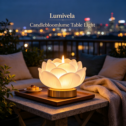 Lumivela Candlebloomlume Table Light