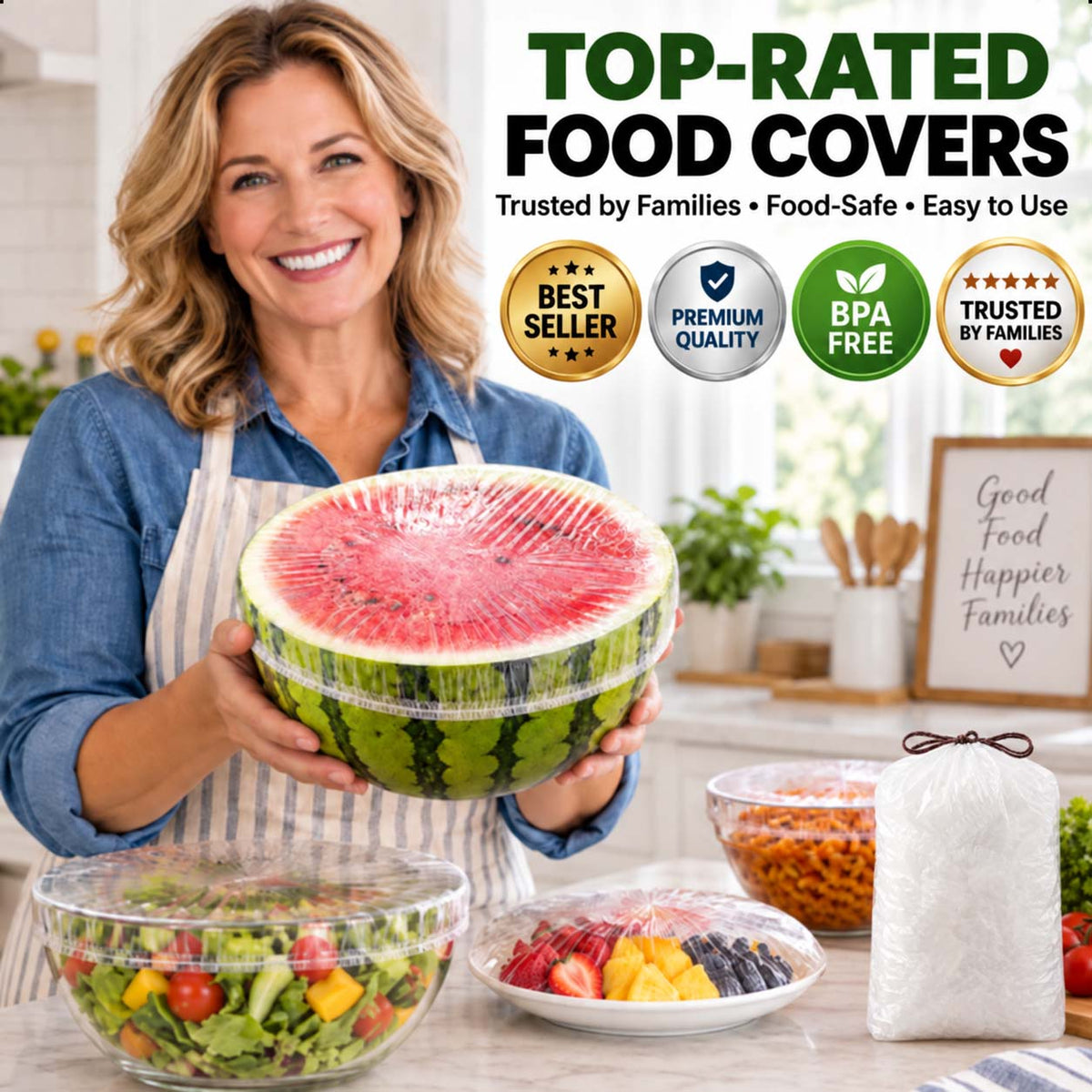 🔥Healrize®Disposable Stretch Food Covers for Bowls & Plates