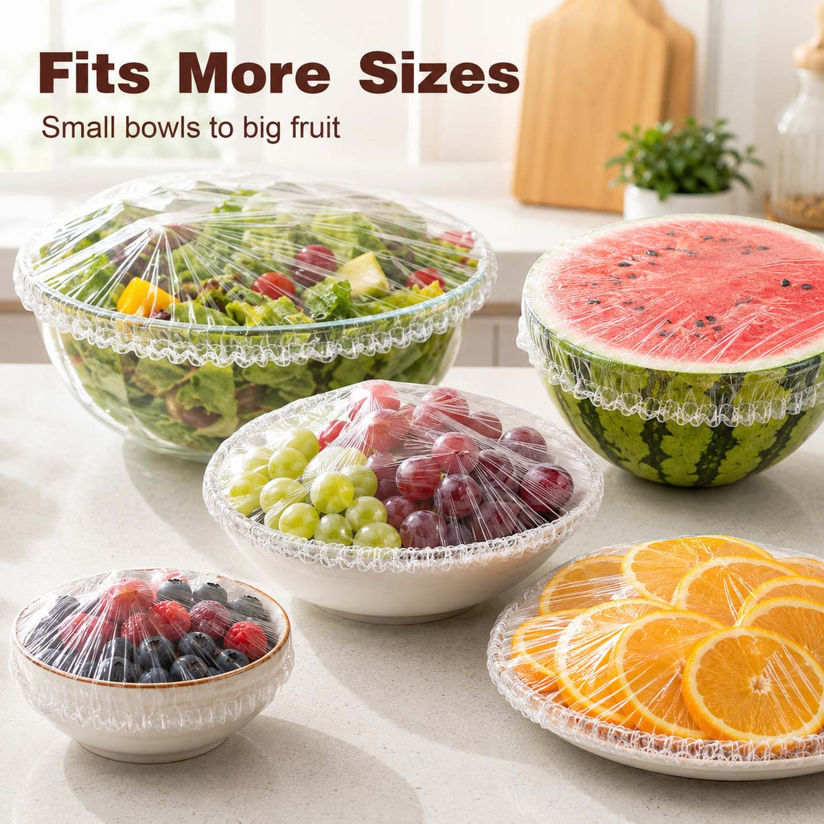 🔥Healrize®Disposable Stretch Food Covers for Bowls & Plates