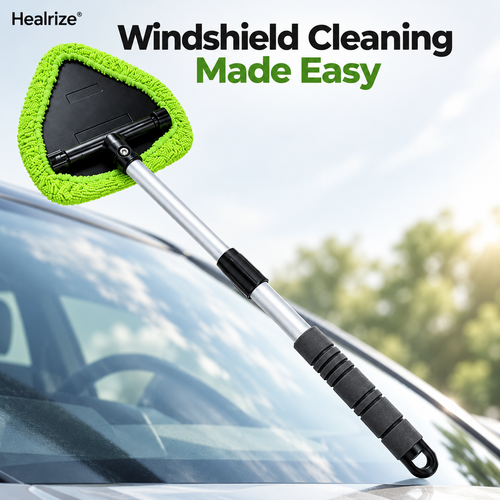 🔥 30% OFF |  Healrize® 180° Telescopic Windshield Cleaner | Extendable Microfiber Car Glass Cleaning Tool🚗