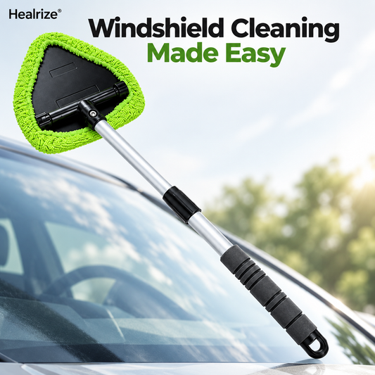 🔥 30% OFF |  Healrize® 180° Telescopic Windshield Cleaner | Extendable Microfiber Car Glass Cleaning Tool🚗