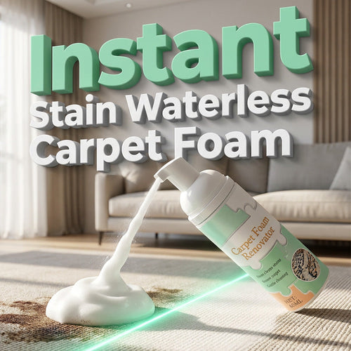 🧼 Healrize® Waterless Carpet & Fabric Foam Stain Remover – Fast-Acting Deep Cleaning Foam for Rugs, Upholstery & Spot Cleaning